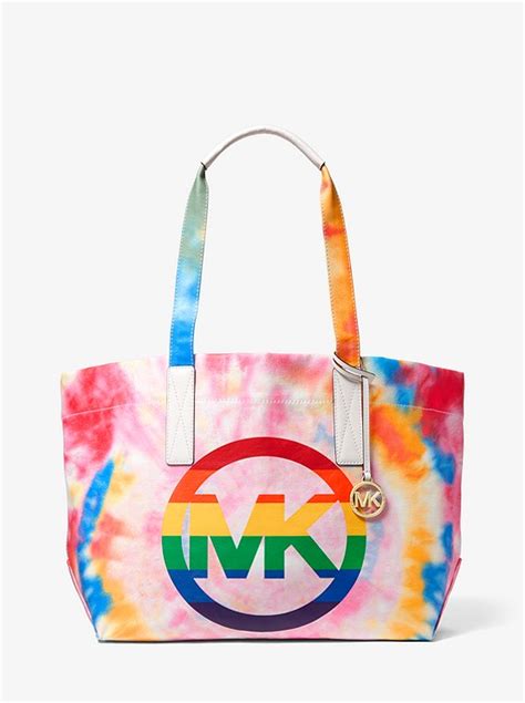 michael kors rainbow tote bag.